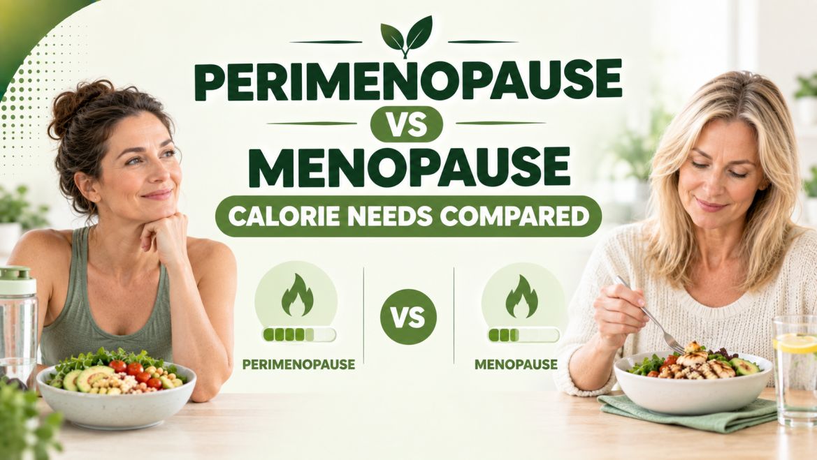 Perimenopause vs Menopause: Calorie Needs Compared
