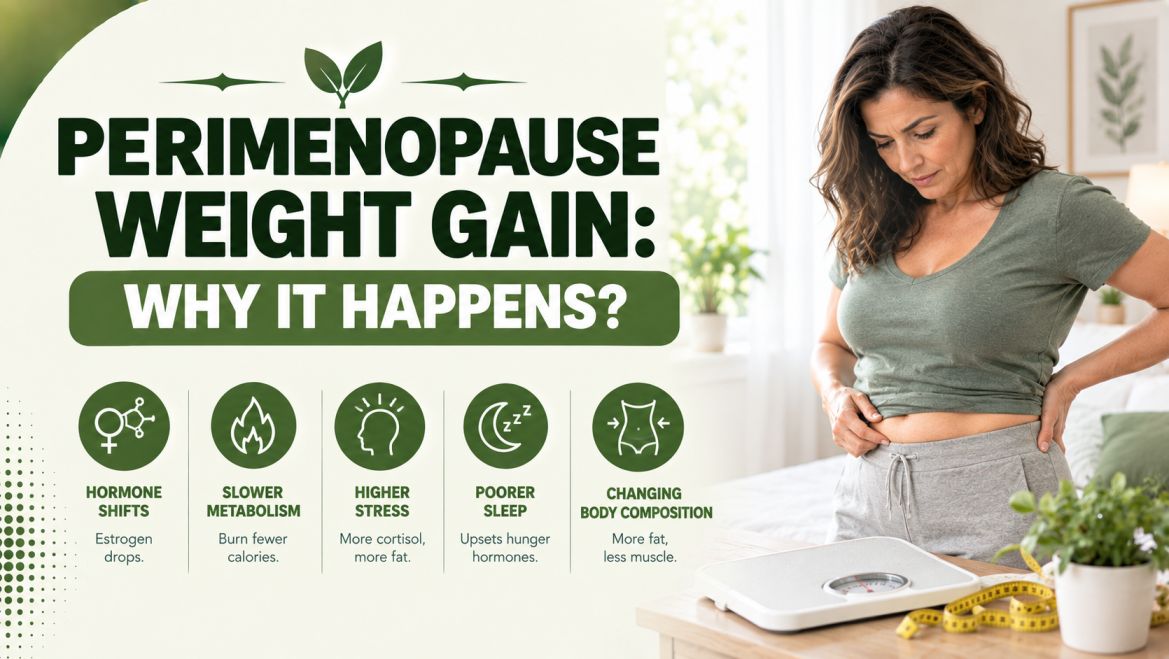 Perimenopause Weight Gain: Why It Happens?